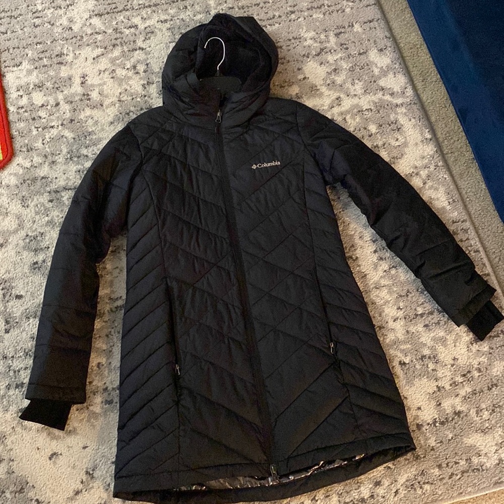 Women’s heavenly long hooded jacket - Medium